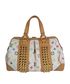 Courtney GM, &pound;995, Handbags, Blue/Green/Pink/White/Yellow, Coated Canvas, Back view